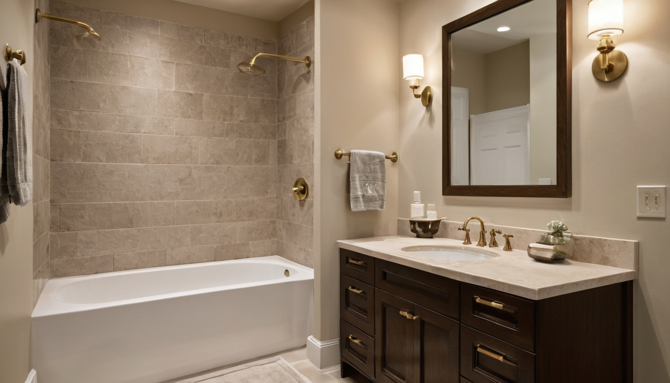 How to Compare Bathroom Remodel Contractors Before You Sign a Scope of Work shown in a luxury residential interior