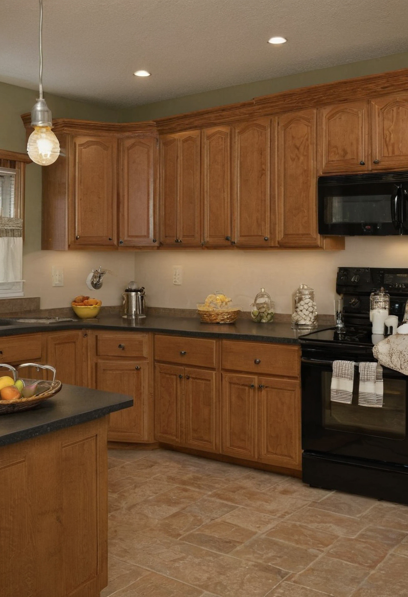 What is the dependency-based order of operations for a kitchen remodel editorial visual