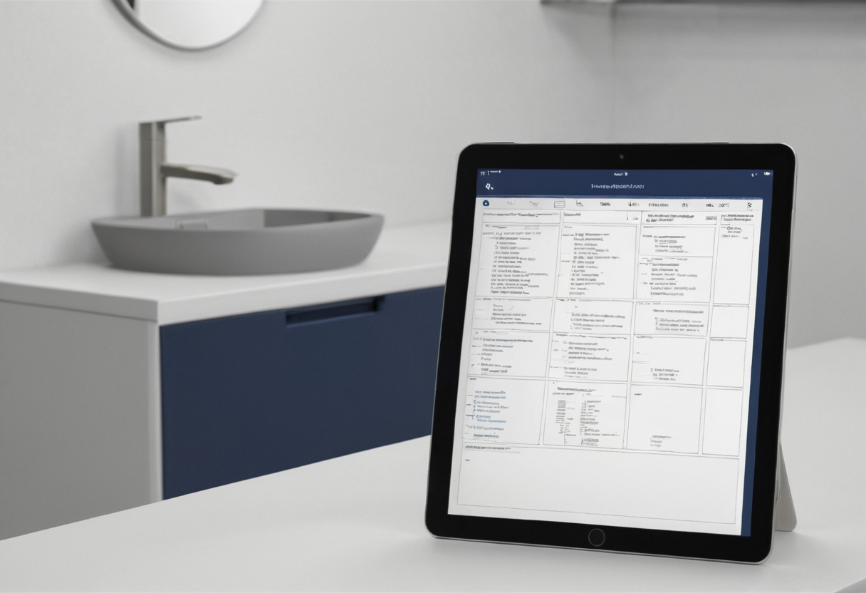 Professional-services visual for Who licenses bathroom remodel contractors in the project’s jurisdiction